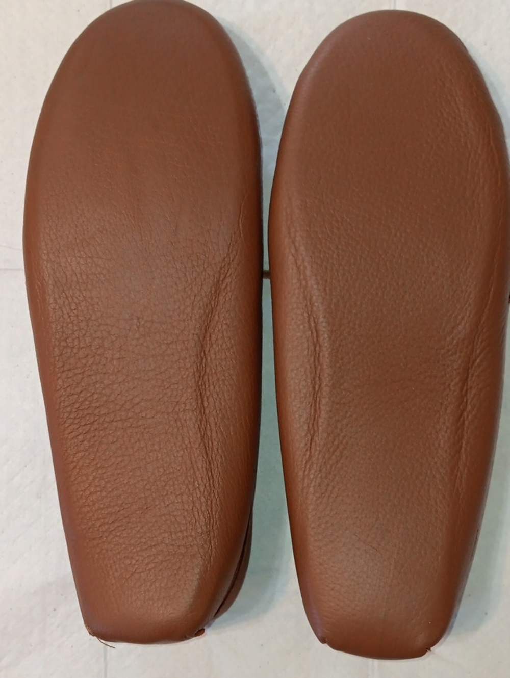Minnetonka Mens Double Deerskin Moccasins 10 - Picture 6 of 9